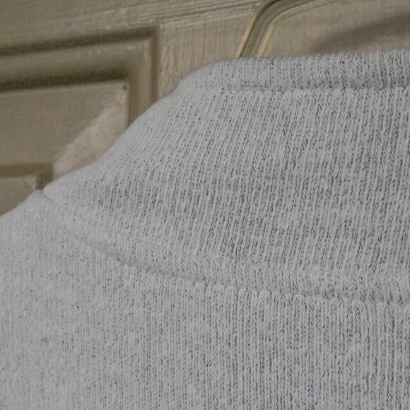Mast General Store Sweater NC Gray Fleece Lined HIgh Neck Full Zip Sweater - Picture 13 of 13